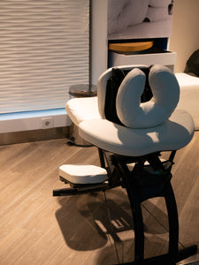 portable ivory massage chair